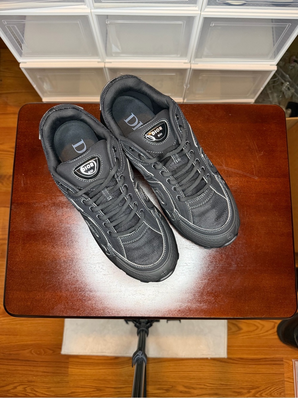 Dior x Stone Island B30 Triple Black Size 11 BRAND NEW Never Worn MAKE OFFER!!!